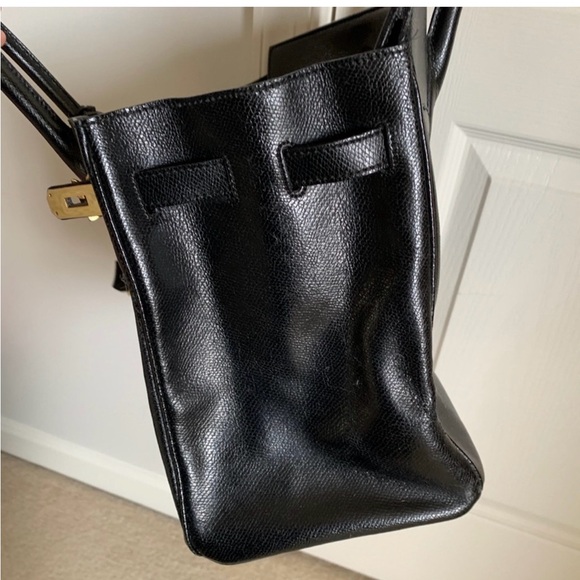 Vintage Black Birkin style - Picture 8 of 16
